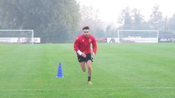 Beretta a Padova, le foto del suo primo allenamento