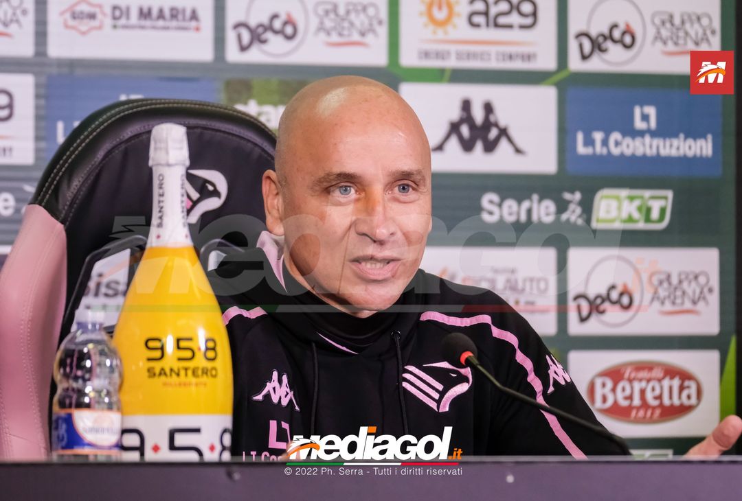 FOTO PALERMO, verso il Como: Mister Corini in conferenza stampa (Gallery) - immagine 20