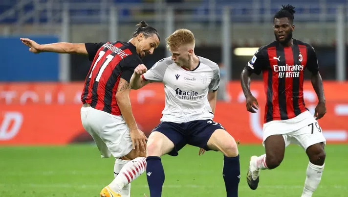 Schouten Ibrahimovic Kessié Milan Bologna