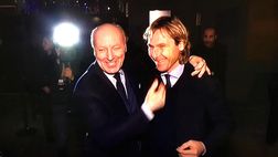Marotta-Nedved, abbraccio a Torino: pace fatta, ma non è mancato lo scappellotto di Beppe