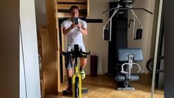 Antonio Conte alle prese con l’allenamento ad alta intensità | VIDEO
