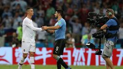 Mondiali, Uruguay ai quarti di finale: una doppietta di Cavani spazza via CR7