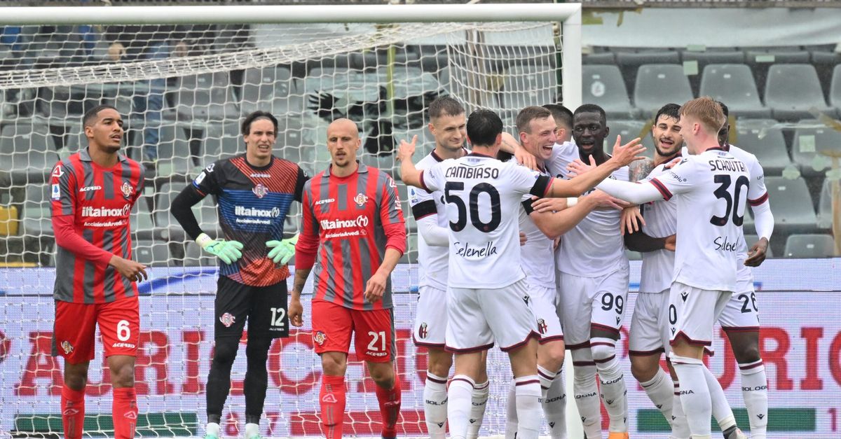 Anticipo, il Bologna affonda la Cremonese Hellas1903