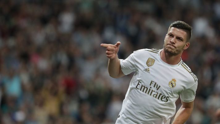 Luka Jovic, attaccante del Real Madrid (credits: GETTY Images) 