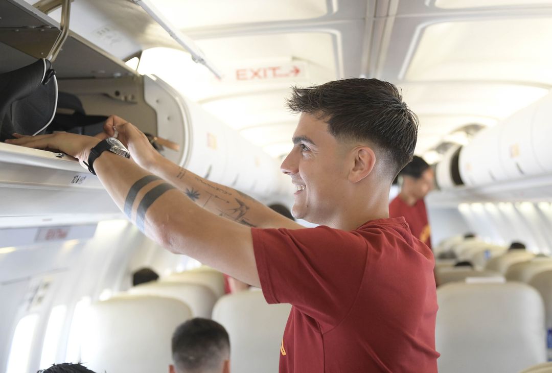 Roma, la partenza per Budapest: domani la finale di Europa League – FOTO GALLERY - immagine 14