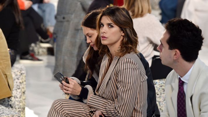 MILAN, ITALY - JANUARY 14: Elisabetta Canalis attends the Marco De Vincenzo fashion show on January 14, 2020 in Milan, Italy. (Photo by Tullio M. Puglia/Getty Images) MILAN, ITALY - JANUARY 14: Elisabetta Canalis attends the Marco De Vincenzo fashion show on January 14, 2020 in Milan, Italy. (Photo by Tullio M. Puglia/Getty Images)