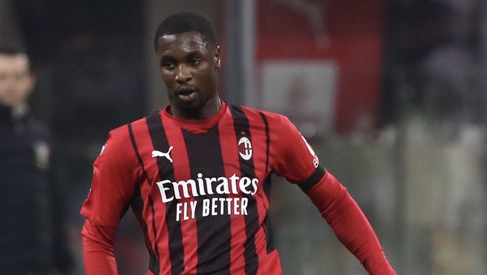 Fodé Ballo-Touré (difensore AC Milan) qui durante Milan-Inter 1-1 (Serie A 2021-2022) | News (Getty Images) Fodé Ballo-Touré AC Milan