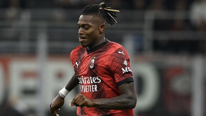 Rafael Leao AC Milan Milan-Juventus 0-1 Serie A 2023-2024