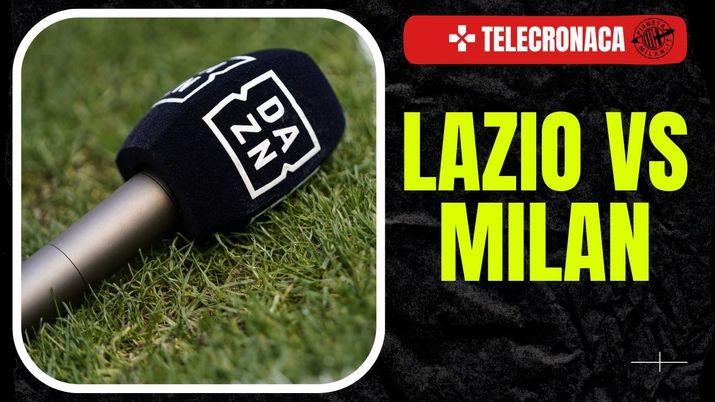 I telecronisti di DAZN per Lazio-Milan (getty images)