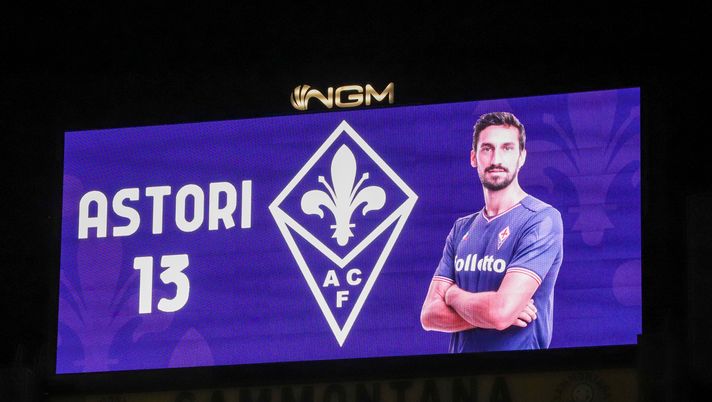 GERMOGLI PH: 3 MARZO 2021 FIRENZE STADIO ARTEMIO FRANCHI SERIE A FIORENTINA VS ROMA NELLA FOTO RICORDO DI DAVIDE ASTORI A 3 ANNI DALLA MORTE 