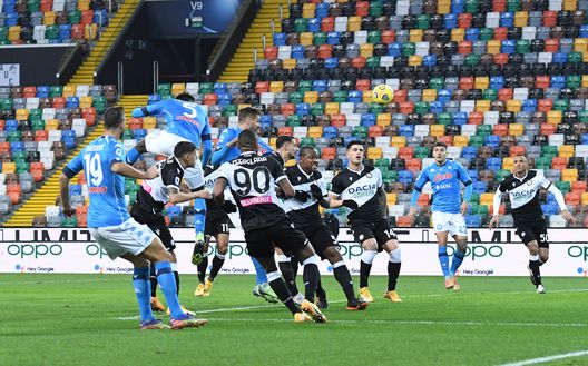 Il gol di testa di Bakayoko nell'ultima sfida di campionato alla Dacia Arena Il gol di testa di Bakayoko nell'ultima sfida di campionato alla Dacia Arena