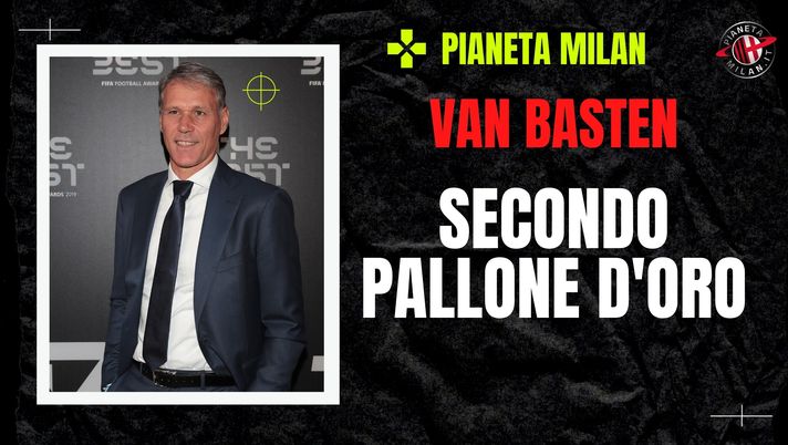 26 dicembre 1989: van Basten vince il Pallone d'oro. Podio tutto rossonero (getty images)