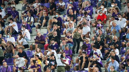 GERMOGLI PH: 13 AGOSTO 2021 FIRENZE STADIO ARTEMIO FRANCHI COPPA ITALIA FIORENTINA VS COSENZA NELLA FOTO PUBBLICO TIFOSI GERMOGLI PH: 13 AGOSTO 2021 FIRENZE STADIO ARTEMIO FRANCHI COPPA ITALIA FIORENTINA VS COSENZA NELLA FOTO PUBBLICO TIFOSI