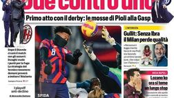 Prima Pagina, Corriere dello Sport: “Primo atto con il derby. Le mosse di Pioli”