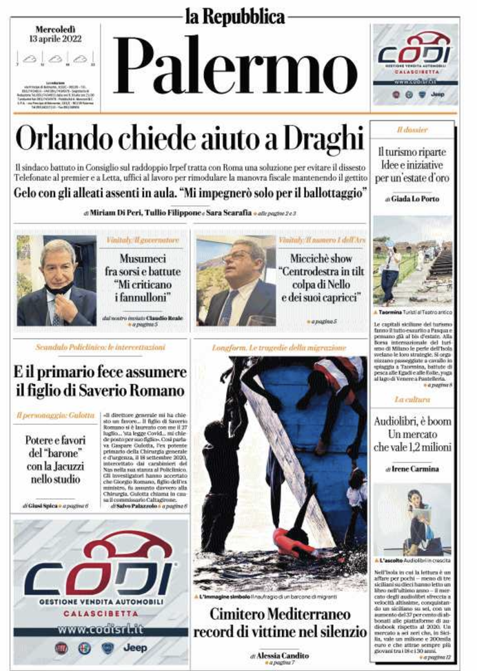 prima pagina