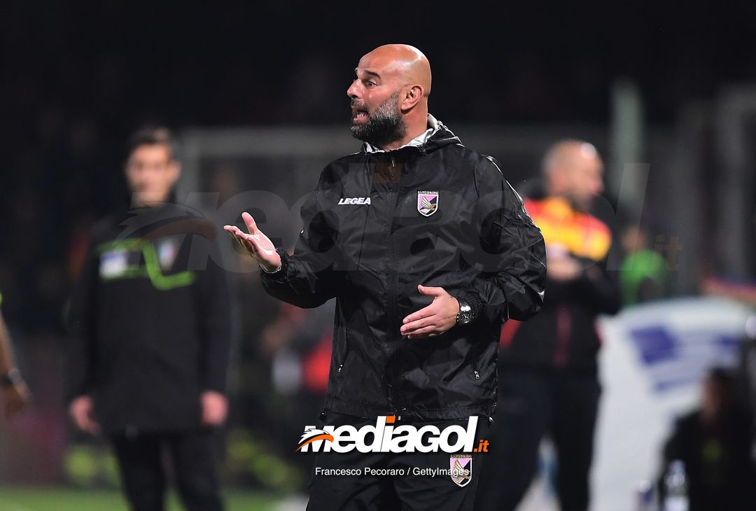  during the Serie B match between Benevento and Carpi FC at Stadio Ciro Vigorito on April 14, 2019 in Benevento, Italy. 