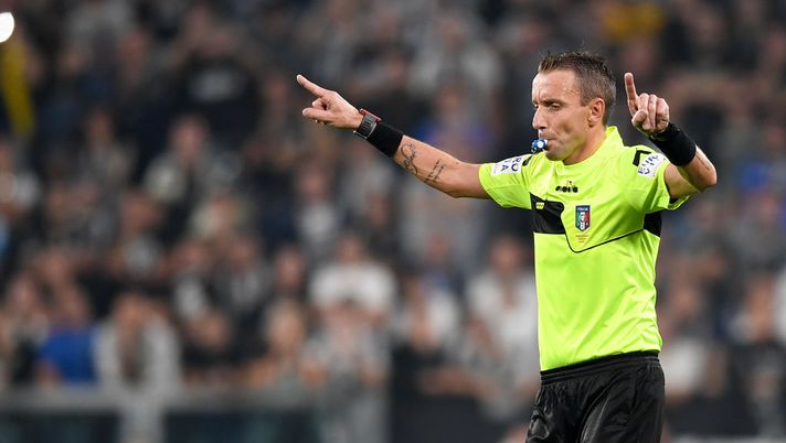 Paolo Silvio Mazzoleni during the Serie A match between Juventus and SS Lazio on October 14, 2017   Paolo Silvio Mazzoleni during the Serie A match between Juventus and SS Lazio on October 14, 2017