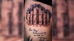VIDEO / Materazzi, l’Inter sulla pelle: nuovo tatuaggio