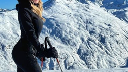 VIDEO / Diletta, giorno libero sulle piste da sci. La Leotta si gode la giornata sulla neve