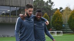 Inter, Gagliardini e Keita incontrano gli sponsor alla vigilia della gara con il Genoa