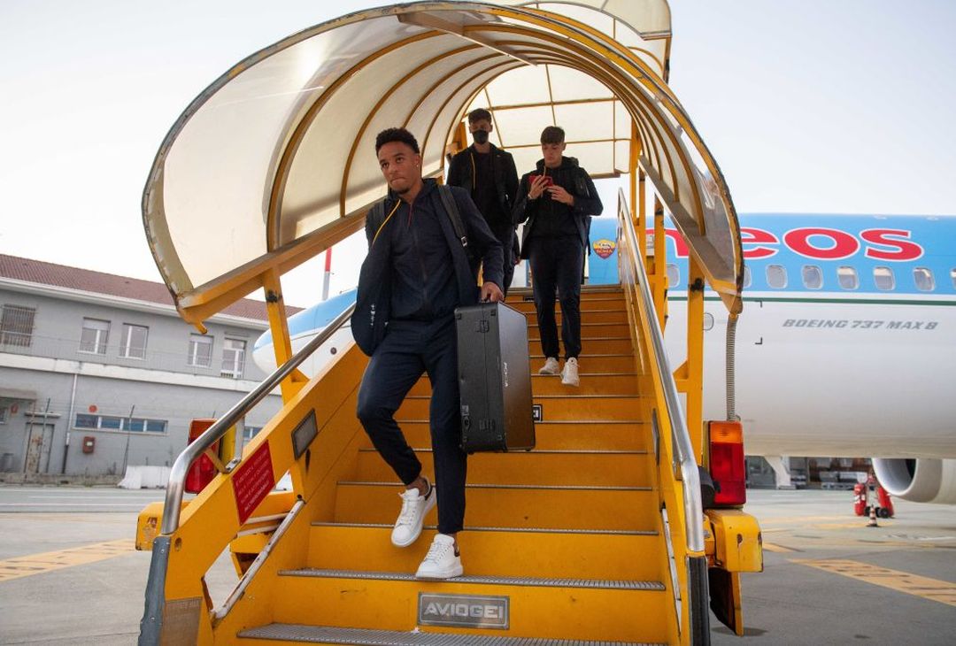 Juventus-Roma, la squadra in viaggio per Torino – FOTO GALLERY - immagine 3