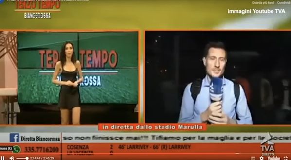 Conduttrice di TvA Vicenza deride il baby tifoso del Cosenza: la nota del club veneto- immagine 2