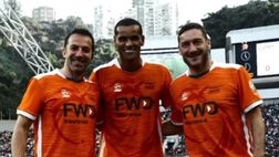 Totti, Rivaldo e Del Piero ad Hong Kong: “Se avete bisogno di un numero 10 siamo qui”