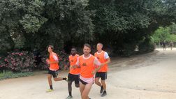VIDEO Pre-ritiro Palermo, la squadra lascia il “Barbera”: corsa e clima disteso
