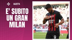 Milan, Giroud è già trascinatore: doppietta e gran partita contro il Colonia