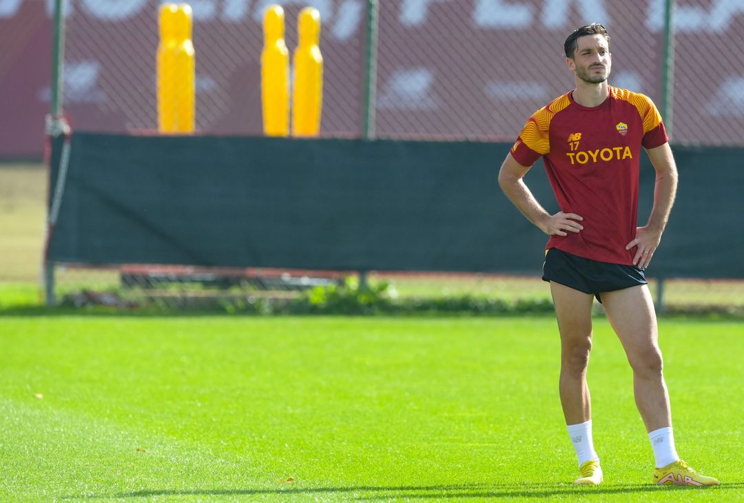 Trigoria, la rifinitura prima della partenza per Helsinki – FOTO GALLERY - immagine 15