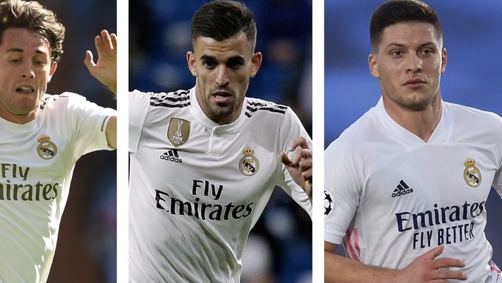 Álvaro Odriozola, Dani Ceballos e Luka Jovic (giocatori Real Madrid), obiettivi di calciomercato del Milan | AC Milan News (Getty Images) 