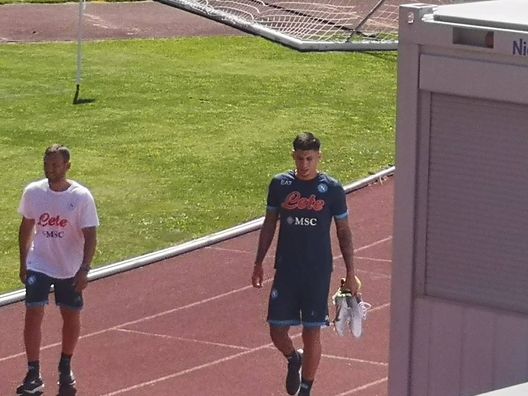 Qui Dimaro, Olivera sta recuperando dall’infortunio: primo allenamento per Osimhen- immagine 2