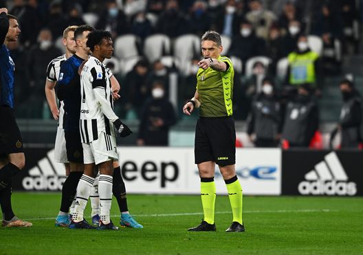 Irrati durante Juventus-Inter (Getty Images) juventus inter