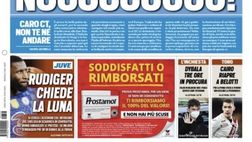 Prima Pagina, Tuttosport: “Nooooooooo! Italia fuori dal Mondiale”
