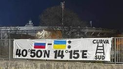 Verona-Napoli, striscione shock con invito a bombardare la città campana