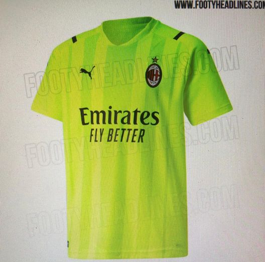 Milan prima maglia portiere 21-22 Milan prima maglia portiere 21-22