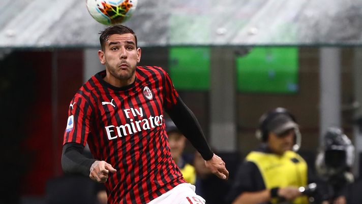 Theo Hernández, terzino sinistro del Milan (credits: GETTY Images) 