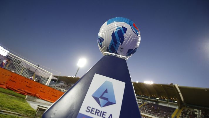FLORENCE, ITALY - AUGUST 28: The ball of the match during the Serie A match between ACF Fiorentina and Torino FC at Stadio Artemio Franchi on August 28, 2021 in Florence, Italy .  (Photo by Gabriele Maltinti/Getty Images) 