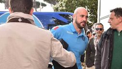 Il giornalista Valter De Maggio, durante la trasmissione Radio Gol, in onda su Radi
