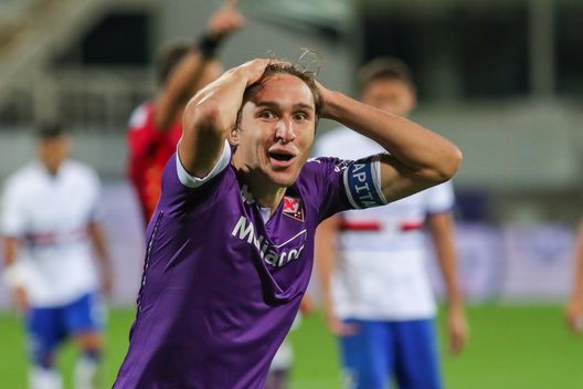 GERMOGLI PH: 2 OTTOBRE 2020 FIRENZE STADIO ARTEMIO FRANCHI SERIE A FIORENTINA VS SAMPDORIA NELLA FOTO CHIESA GERMOGLI PH: 2 OTTOBRE 2020 FIRENZE STADIO ARTEMIO FRANCHI SERIE A FIORENTINA VS SAMPDORIA NELLA FOTO CHIESA