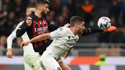 Milan-Spezia 2-1, nessun dubbio: Giroud eletto MVP della partita / News