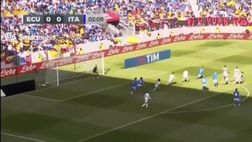 VIDEO Ecuador-Italia 0-1, Pellegrini fulmina Burrai con un fendente mancino