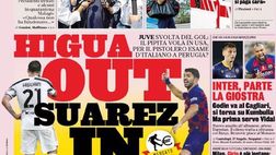 Rassegna stampa dei principali quotidiani sportivi nazionali
