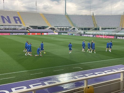 FOTO VN – Il Lech Poznan “testa” il campo del Franchi- immagine 2