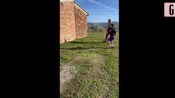 VIDEO / Ahia Marchisio: il figlio lo batte a “muretto”