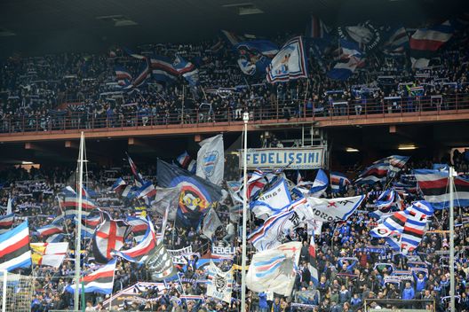 (Photo by Paolo Rattini/Getty Images) Morto il leader degli ultras della Samp: i tifosi del Genoa lo omaggiano- immagine 2