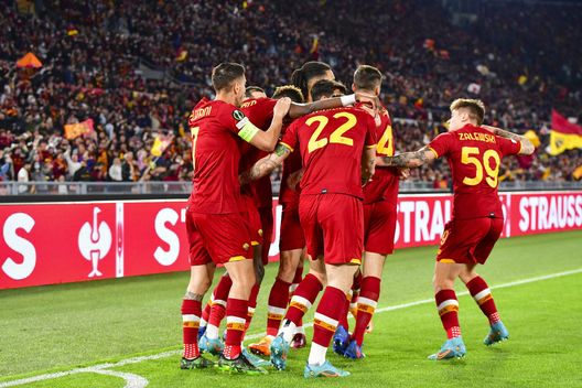 (Photo by Fabio Rossi/AS Roma via Getty Images) conference league