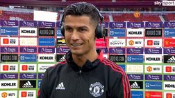 VIDEO Ronaldo, CR7 dopo la doppietta: “Ottima prestazione. Felice di essere qui”