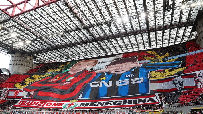 Curva Sud Milano derby Milan-Inter Serie A 2022-2023