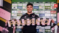 FOTO PALERMO, Giuseppe Aurelio presentato in conferenza stampa (GALLERY)